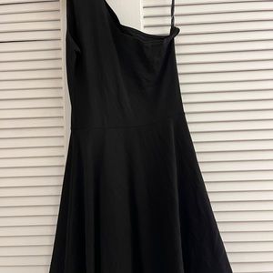 Cheryl Creation, black, one shoulder dress, size Medium